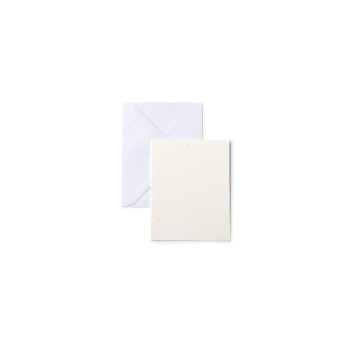 Cricut 2009984 Tarjeta de felicitación y pésame estándar, 20 piezas, Marfil y Blanco 2 Cricut 2009984 Tarjeta de felicitación y pésame estándar, 20 piezas, Marfil y Blanco 2