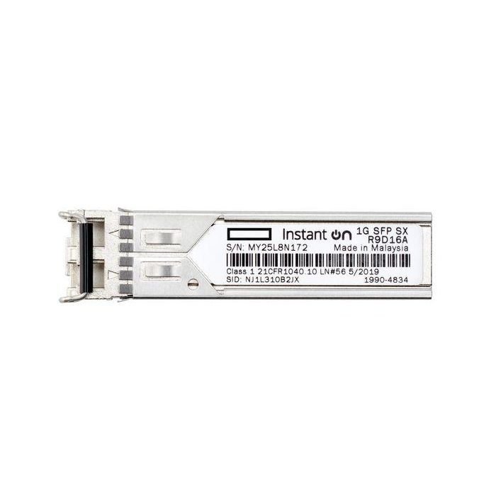 Hewlett Packard Enterprise Aruba Instant On Módulo Transceptor Óptico 1G SFP LC SX 500m OM2 MMF 1