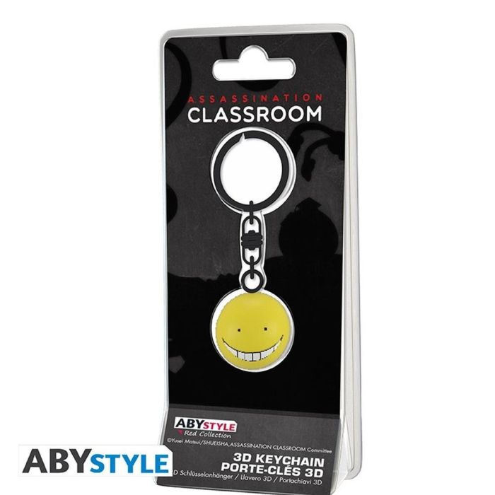 ABYstyle Llavero 3D Assassination Classroom Koro-Sensei - PVC blando, packaging 3D 2 ABYstyle Llavero 3D Assassination Classroom Koro-Sensei - PVC blando, packaging 3D 2