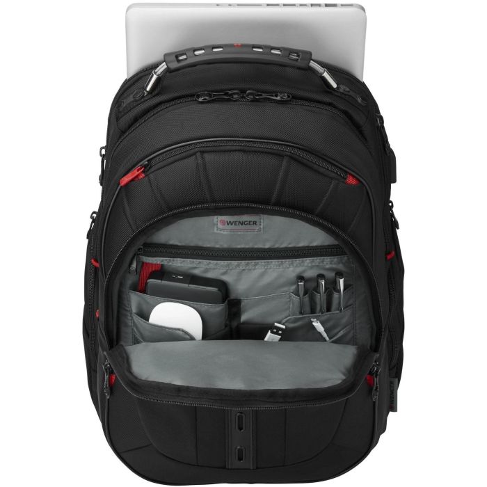 WENGER Pegasus Deluxe Ballistic Deluxe 40,64cm 16Zoll Laptop Backpack Black 6 WENGER Pegasus Deluxe Ballistic Deluxe 40,64cm 16Zoll Laptop Backpack Black 6