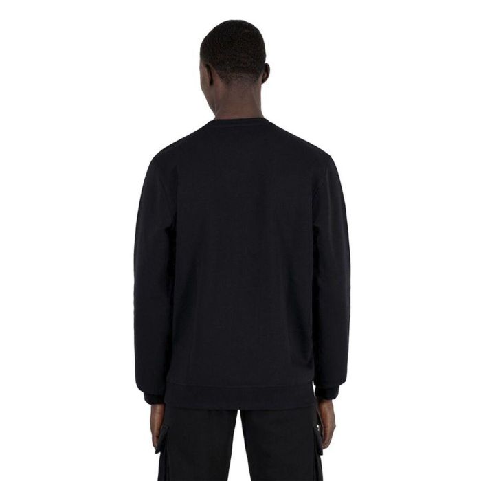 Sudadera sin Capucha Hombre Champion Authentic Athletic M Negro 39 1/3