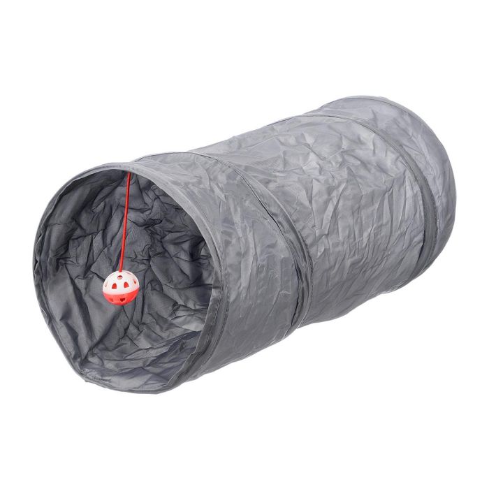 Mascow Túnel para Gato con Cascabel 25 cm x 50 cm x 25 cm 1