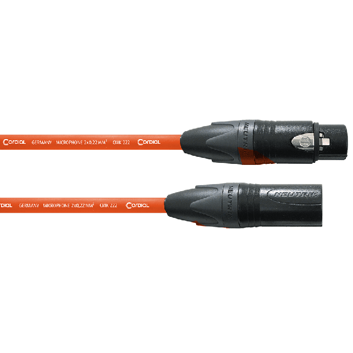Cable De Micrófono Xlr 5 M Naranja Cable De Micrófono Xlr 5 M Naranja