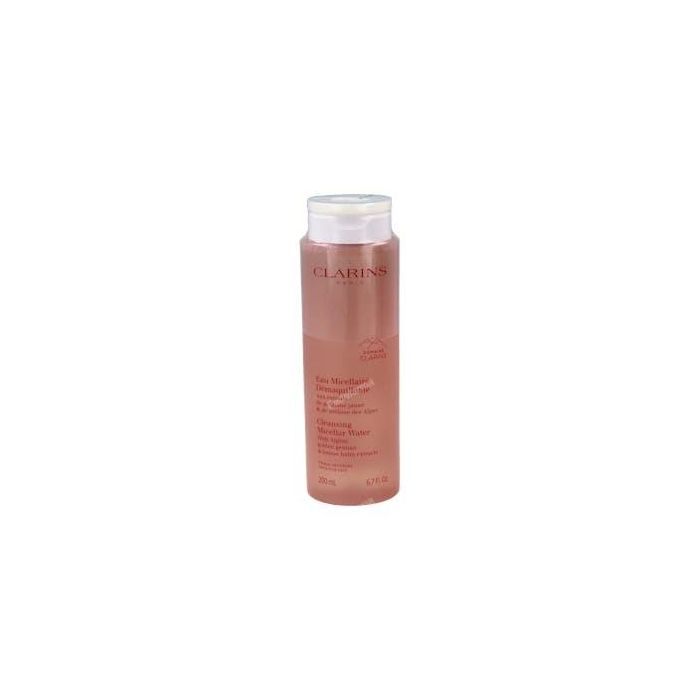Clarins V3543A Agua Micelar Desmaquillante Rostro Ojos Labios, Elimina Impurezas y Contaminación. Piel Sensible 200 ml