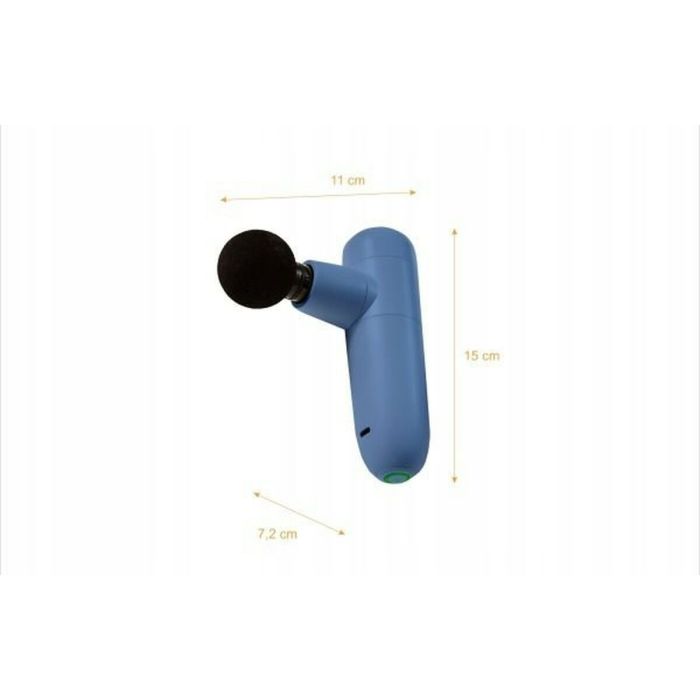 Masajeador de Mano Eléctrico QMED DRQM6G2CD Azul 3 Masajeador de Mano Eléctrico QMED DRQM6G2CD Azul 3