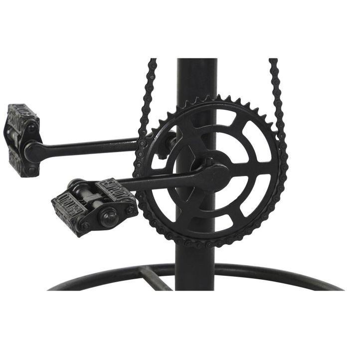 Taburete DKD Home Decor 45 x 46 x 118 cm Negro Metal Marrón 5 Taburete DKD Home Decor 45 x 46 x 118 cm Negro Metal Marrón 5