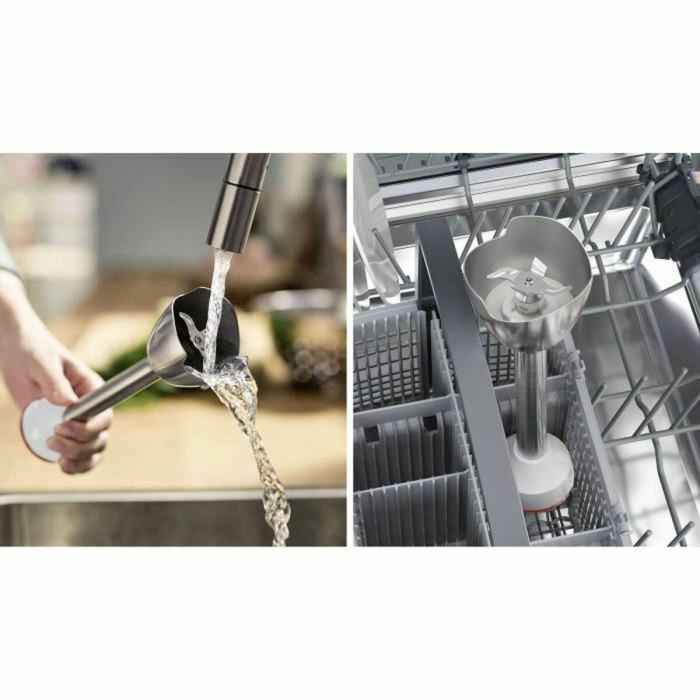 Bosch MSM4W221 Batidora de mano 600 W con 4 cuchillas afiladas, bol para mezclar, mini picadora y batidor, engranaje cerámico 1 Bosch MSM4W221 Batidora de mano 600 W con 4 cuchillas afiladas, bol para mezclar, mini picadora y batidor, engranaje cerámico 1