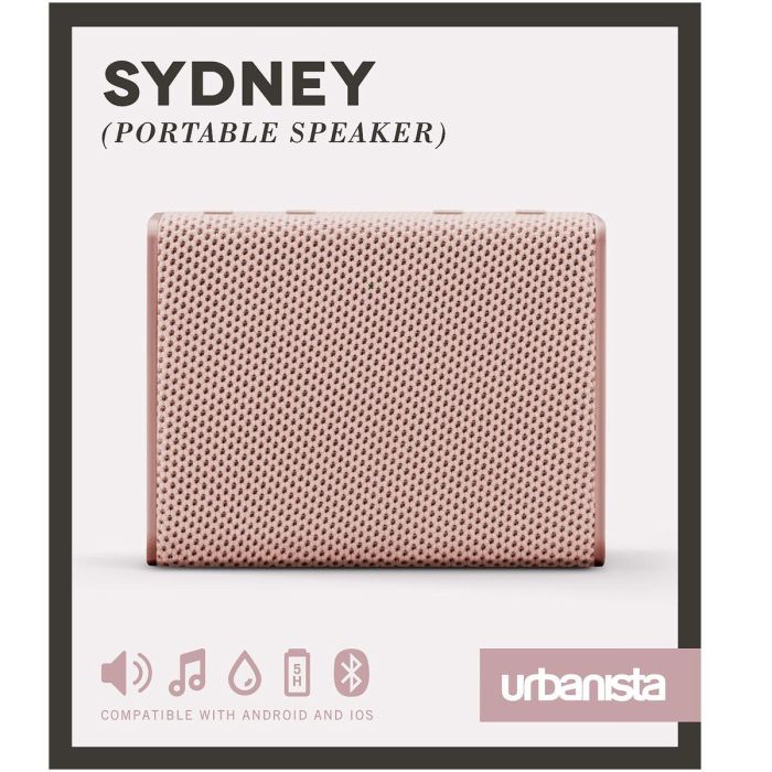 Urbanista Altavoz Sydney Bluetooth Inalambrico Portatil 5h Autonomia Rosa Rosegold 7 Urbanista Altavoz Sydney Bluetooth Inalambrico Portatil 5h Autonomia Rosa Rosegold 7