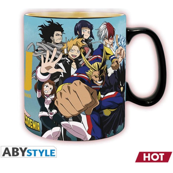 Abystyle Taza Térmica My Hero Academia - Cambia de Color con Líquido Caliente, Cerámica, 11 cm 2 Abystyle Taza Térmica My Hero Academia - Cambia de Color con Líquido Caliente, Cerámica, 11 cm 2