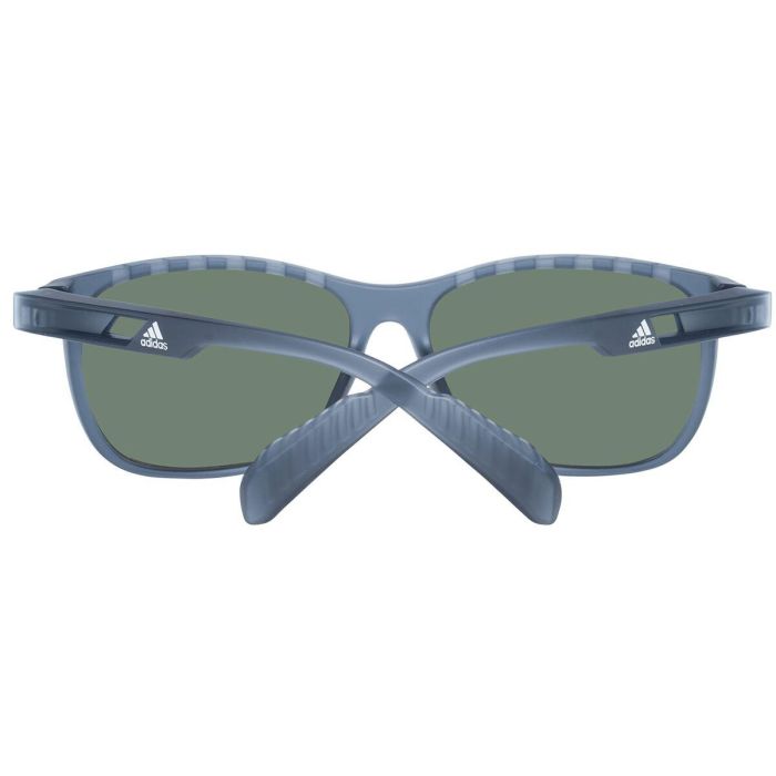 Marcolin SP0014 20N Gafas de sol para hombre, diseño cuadrado, montura grey/other, cristales verdes, puente 16 mm, calibre 62 mm, patillas 130 mm 1