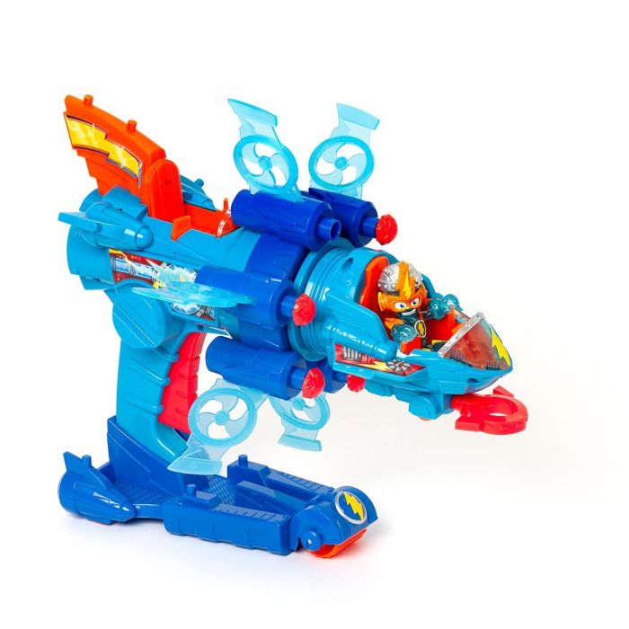 Magic Box Figura Superthings S Blaster Jet con Cargador de Proyectiles Giratorio y 6 Proyectiles - Edad 4+ Años - 39x33,5x13,5 cm 1 Magic Box Figura Superthings S Blaster Jet con Cargador de Proyectiles Giratorio y 6 Proyectiles - Edad 4+ Años - 39x33,5x13,5 cm 1