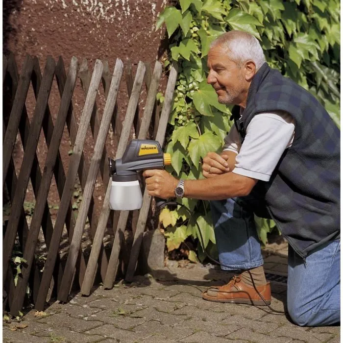 Wagner Pulverizador de Pintura sin Aire W180P Alta Presión para Madera y Muebles con Control de Caudal 1