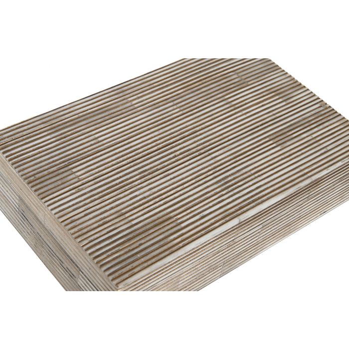 Joyero Colonial DKD Home Decor Crema 13 x 5.5 x 20.5 cm 1