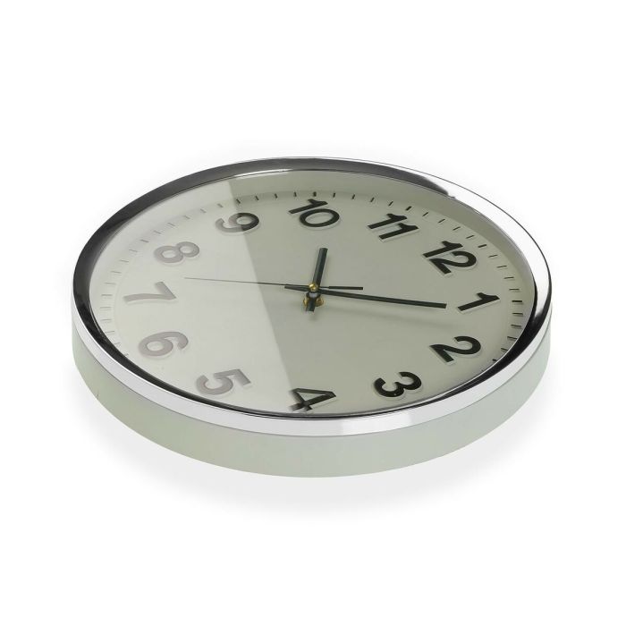 Reloj de Pared Versa Blanco Plástico 4,8 x 32 x 32 cm 2