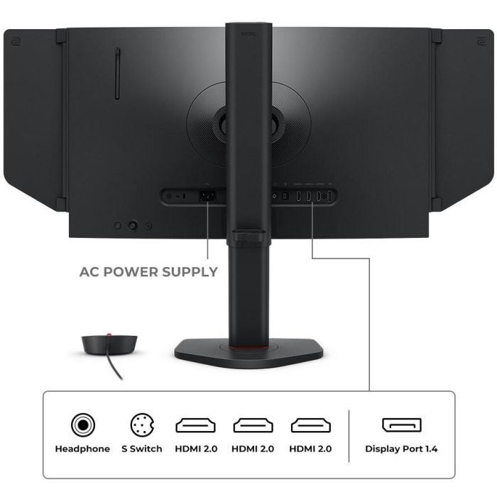 BenQ XL2566X+ Monitor ZOWIE 62.2cm (24.5") Full-HD (1920x1080) 16:9 HDMI/DP Negro 6