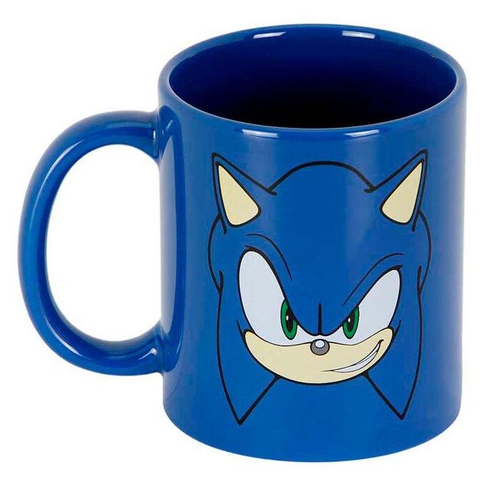 Sonic The Hedgehog - SEGA Taza cerámica Face Sonic The Hedgehog Azul 0,35 L 1 Sonic The Hedgehog - SEGA Taza cerámica Face Sonic The Hedgehog Azul 0,35 L 1