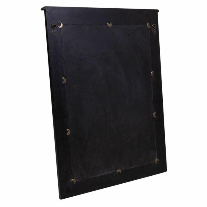 Espejo de pared Alexandra House Living Negro 3 x 90 x 70 cm Rectangular 3