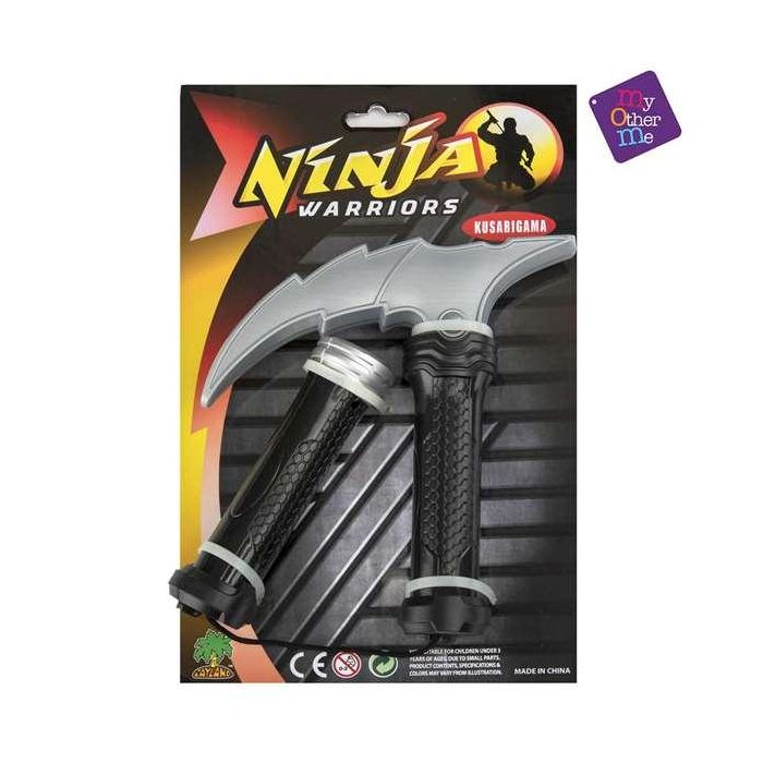 My Other Me Set de Disfraz Ninja 44 cm Multicolor con Accesorios, Juguete para Niños y Niñas, Edad +3 Años 1