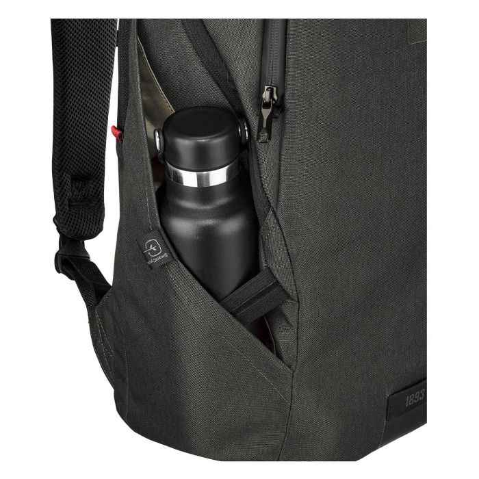Wenger Mochila MX ECO Light 40,64cm (16 pulgadas) para portátil con bolsillo para tableta de 25,4cm (10 pulgadas) Gris 0 pulgadas) Color Carbón 2