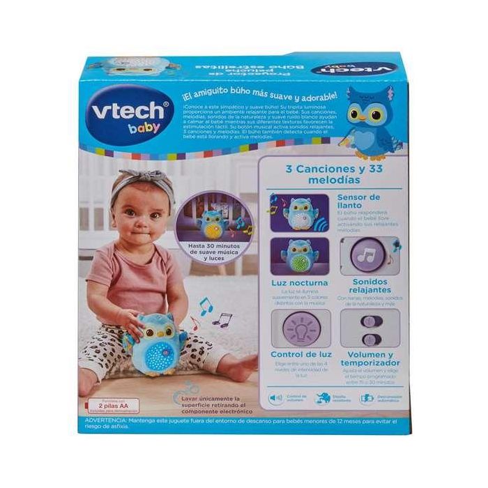 V-Tech Proyector Peluche Búho Estrellitas 80-566922 para Bebés con Melodías y Temporizador 4 V-Tech Proyector Peluche Búho Estrellitas 80-566922 para Bebés con Melodías y Temporizador 4