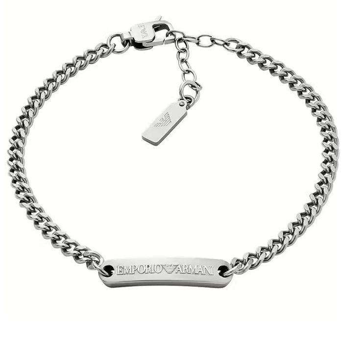 Pulsera Hombre Emporio Armani EGS3189040 Plateado