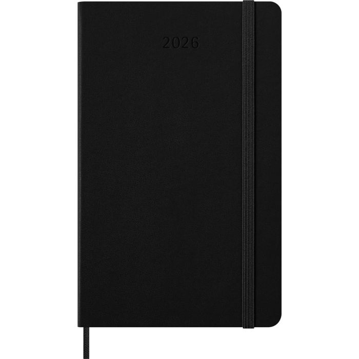 Agenda 2026 Tapa Dura 12 Meses Semanal Horizontal L (13 X 21 Cm) Negra Moleskine Dhb12Wh3Y26 1