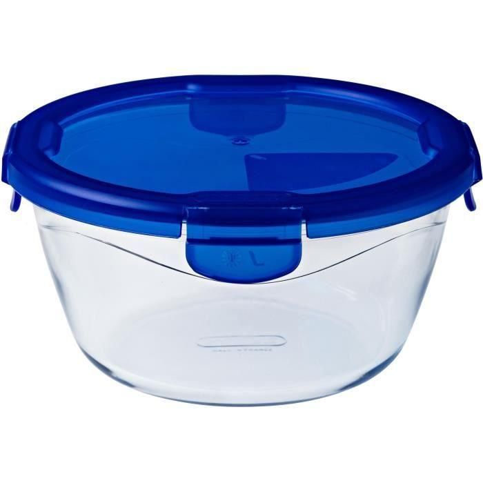 Recipiente Redondo Boro Cook&Go Pyrex 20x20x10,3 cm-1,6 L Recipiente Redondo Boro Cook&Go Pyrex 20x20x10,3 cm-1,6 L