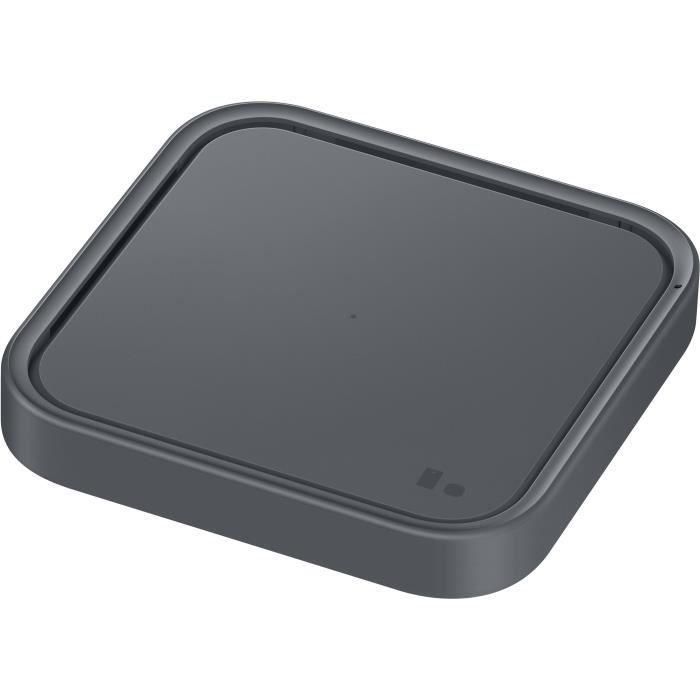 Almohadilla de inducción plana de carga rápida - 15W - SAMSUNG - Negro