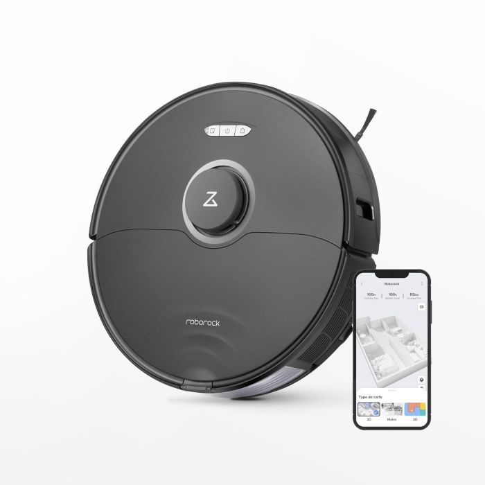 Roborock S8 Robot Aspirador y Fregasuelos Sonic Black con Navegación Láser, 6000 Pa, Sin Bolsa 1 Roborock S8 Robot Aspirador y Fregasuelos Sonic Black con Navegación Láser, 6000 Pa, Sin Bolsa 1