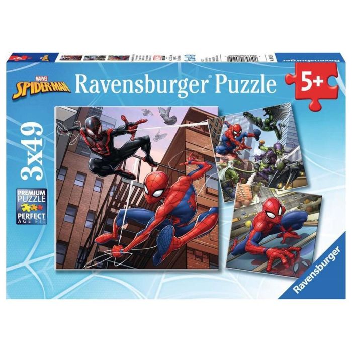 Puzzle Ravensburger Spiderman 3x49 Puzzle Ravensburger Spiderman 3x49