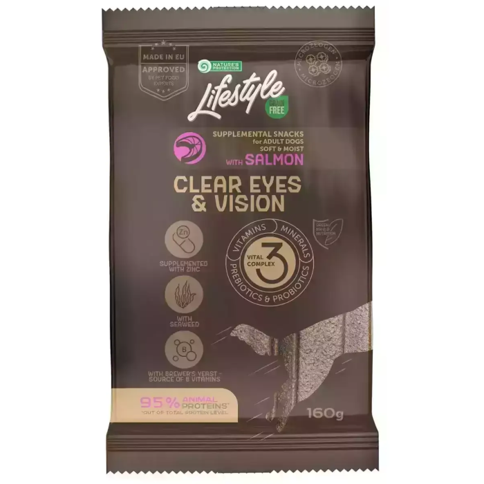 Nature's Protection Dog Snack Lifestyle GF Clear Vision 160 gr