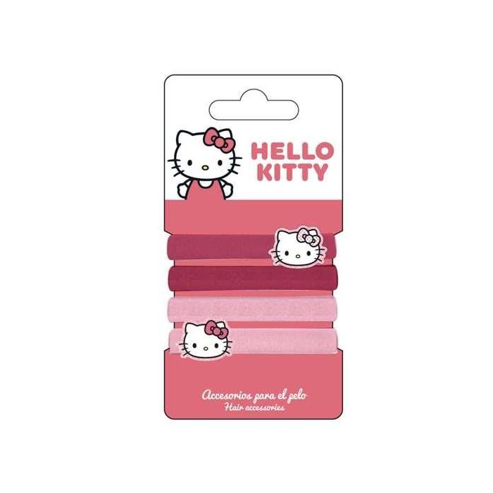 Cerdá Hello Kitty Accesorios Pelo Coletero 4 Piezas Fucsia, 6.5 x 12.5 x 2.0 cm Cerdá Hello Kitty Accesorios Pelo Coletero 4 Piezas Fucsia, 6.5 x 12.5 x 2.0 cm