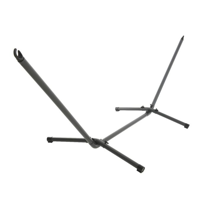 Null Estructura de hierro para hamaca de exterior 93x300x105 cm, color antracita 0 Null Estructura de hierro para hamaca de exterior 93x300x105 cm, color antracita 0