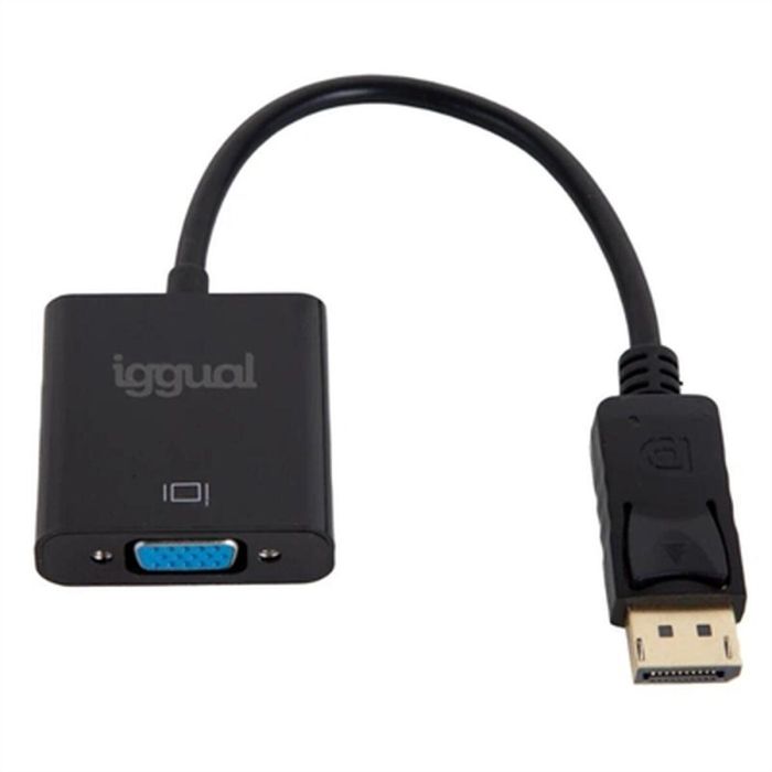 Adaptador DisplayPort a VGA iggual IGG319062