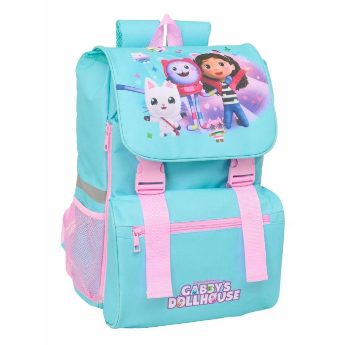 Safta Mochila Extensible Gabby's Dollhouse 18,5x41x15cm, edad recomendada 3+ años 4 Safta Mochila Extensible Gabby's Dollhouse 18,5x41x15cm, edad recomendada 3+ años 4