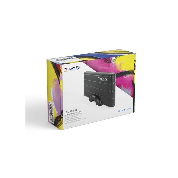 Caja Externa para Disco Duro de 3.5" TooQ TQE-3530B/ USB 3.1 5 Caja Externa para Disco Duro de 3.5" TooQ TQE-3530B/ USB 3.1 5