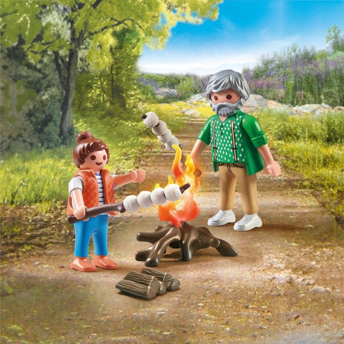 Playmobil Hoguera Con Malvaviscos 71513 Edad Recomendada +4 años