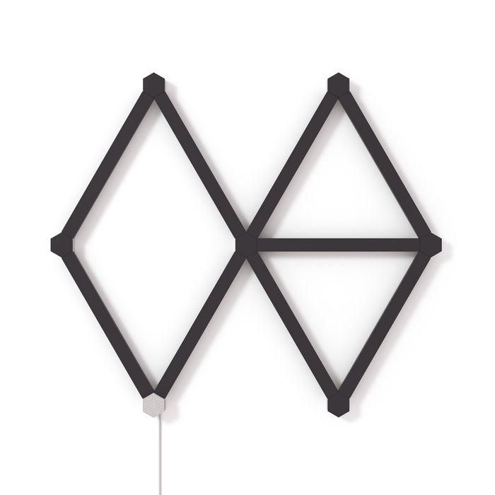 Nanoleaf Lines Skin Black Matte 9pcs 11 Nanoleaf Lines Skin Black Matte 9pcs 11