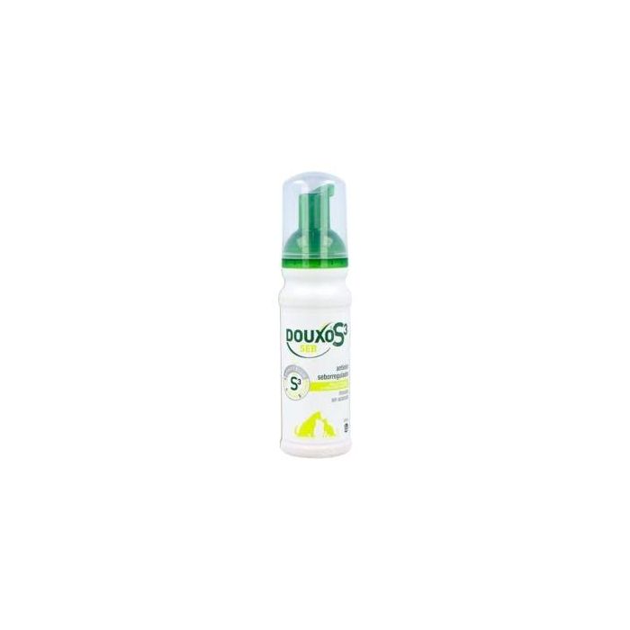 Douxo S3 Seb Mousse 150ml Para Perros Y Gatos, Repara La Barrera Cutánea, Antiinflamatorio, Antibacteriano, Antiseborreico Douxo S3 Seb Mousse 150ml Para Perros Y Gatos, Repara La Barrera Cutánea, Antiinflamatorio, Antibacteriano, Antiseborreico
