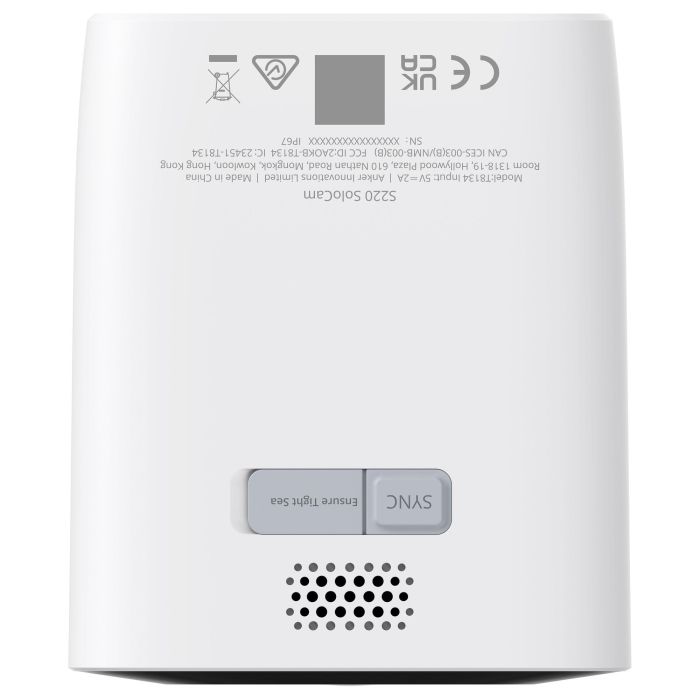 Eufy SoloCam S220 Cámara de Seguridad IP WiFi Solar Exterior/Interior 2K IP67 con Visión Nocturna y Detección Humana, sin Cuotas 7