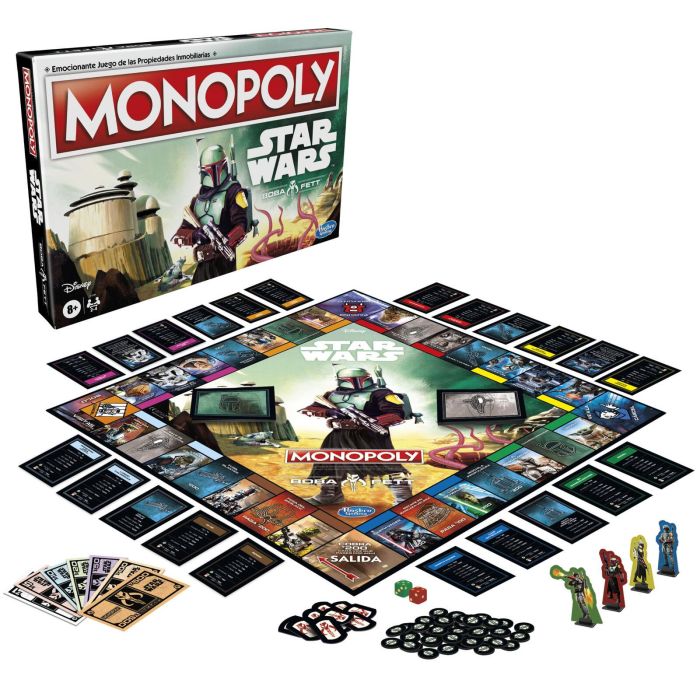 Hasbro Juego Monopoly Boba Fett Star Wars Español