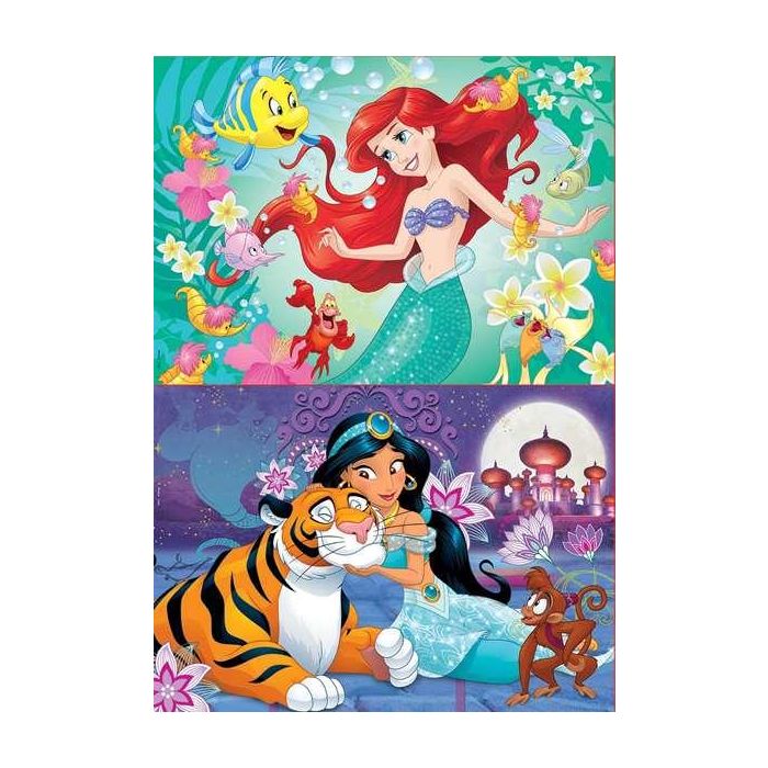 Puzzle 2x48 ariel + jasmin 1 Puzzle 2x48 ariel + jasmin 1