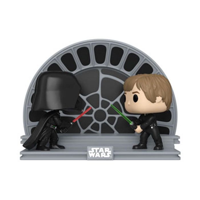 Funko Pop Moment Star Wars Retorno - Luke y Darth Vader en Vinilo de 9 cm Funko Pop Moment Star Wars Retorno - Luke y Darth Vader en Vinilo de 9 cm