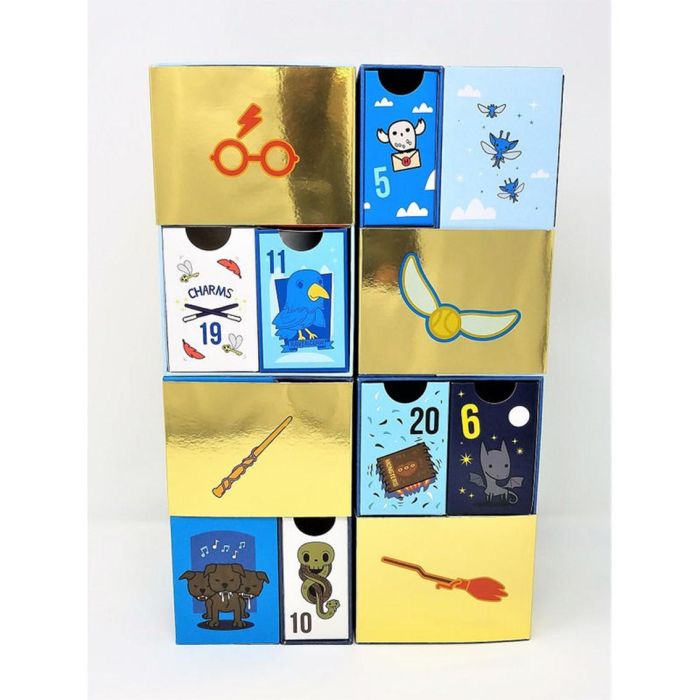 Harry Potter Calendario Adviento Licencia Oficial Sorpresas Peluches Insignias Pegatinas Llaveros Mundo Hogwarts 24 Dias 1