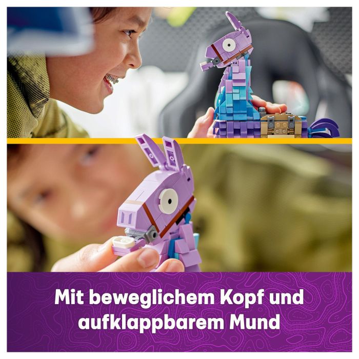 Lego Fortnite 77071 Llama de Suministros Minifigura Inspirada en el Videojuego para Adolescentes