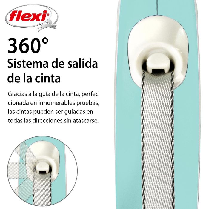 Correa Flexi New Comfort XS Cinta 3M Azul Claro Correa Flexi New Comfort XS Cinta 3M Azul Claro