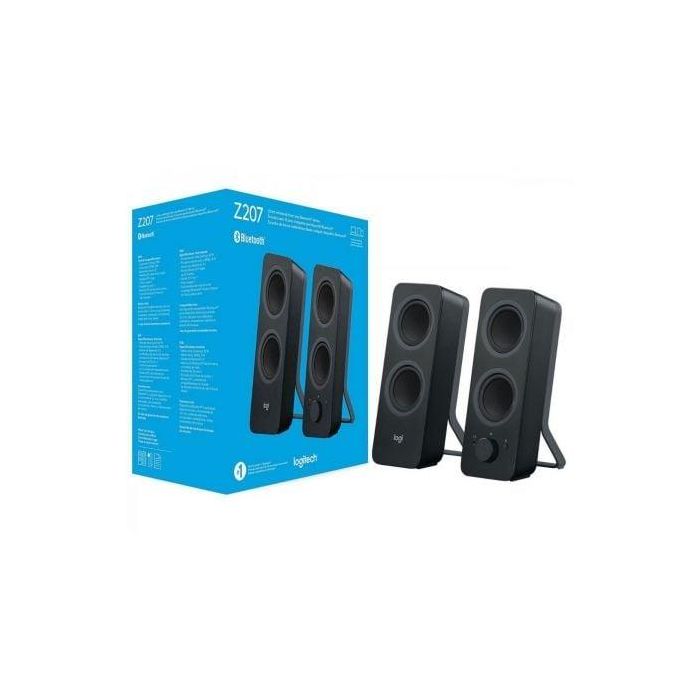 Altavoces Logitech Z207 Bluetooth Negros 1 Altavoces Logitech Z207 Bluetooth Negros 1