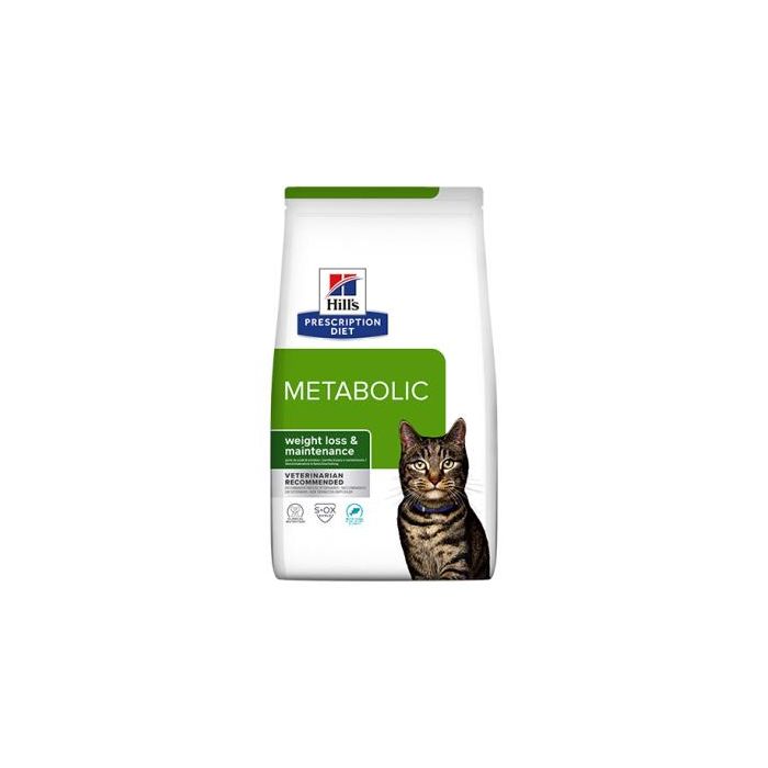 Hill's Prescription Diet Feline Metabolic Alimento para Gatos Adultos con Atún 3 kg