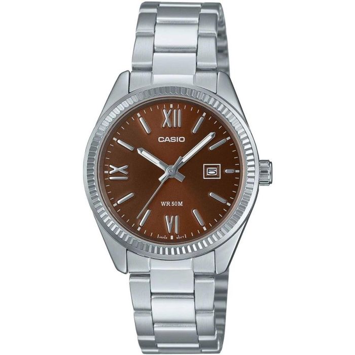 Reloj Mujer Casio LADY DATE - BROWN (Ø 30 mm) Reloj Mujer Casio LADY DATE - BROWN (Ø 30 mm)