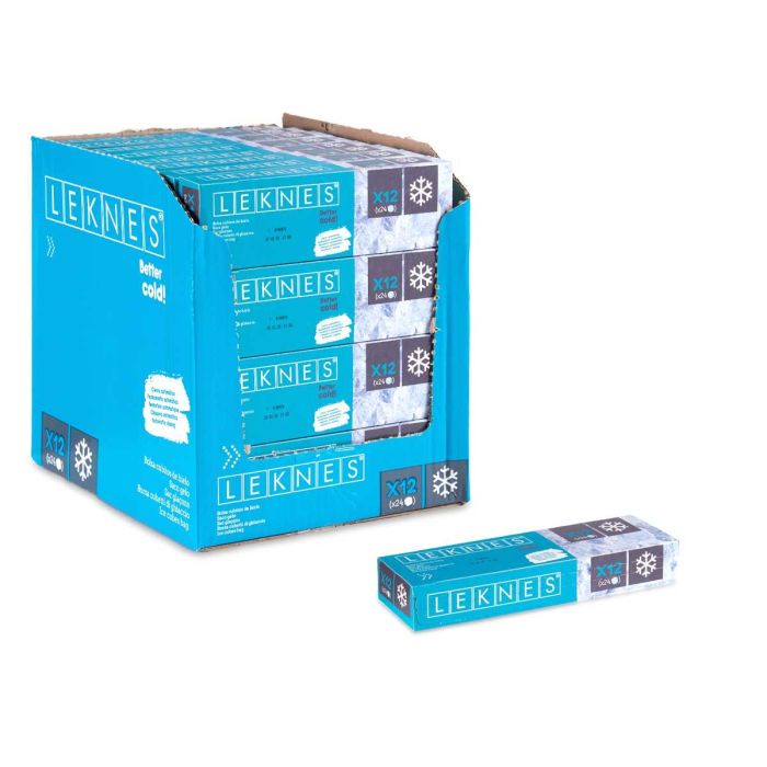 Bolsa 24 Cubitos De Hielo 12Uds Leknes 20X6CM (32 Unidades) 2 Bolsa 24 Cubitos De Hielo 12Uds Leknes 20X6CM (32 Unidades) 2